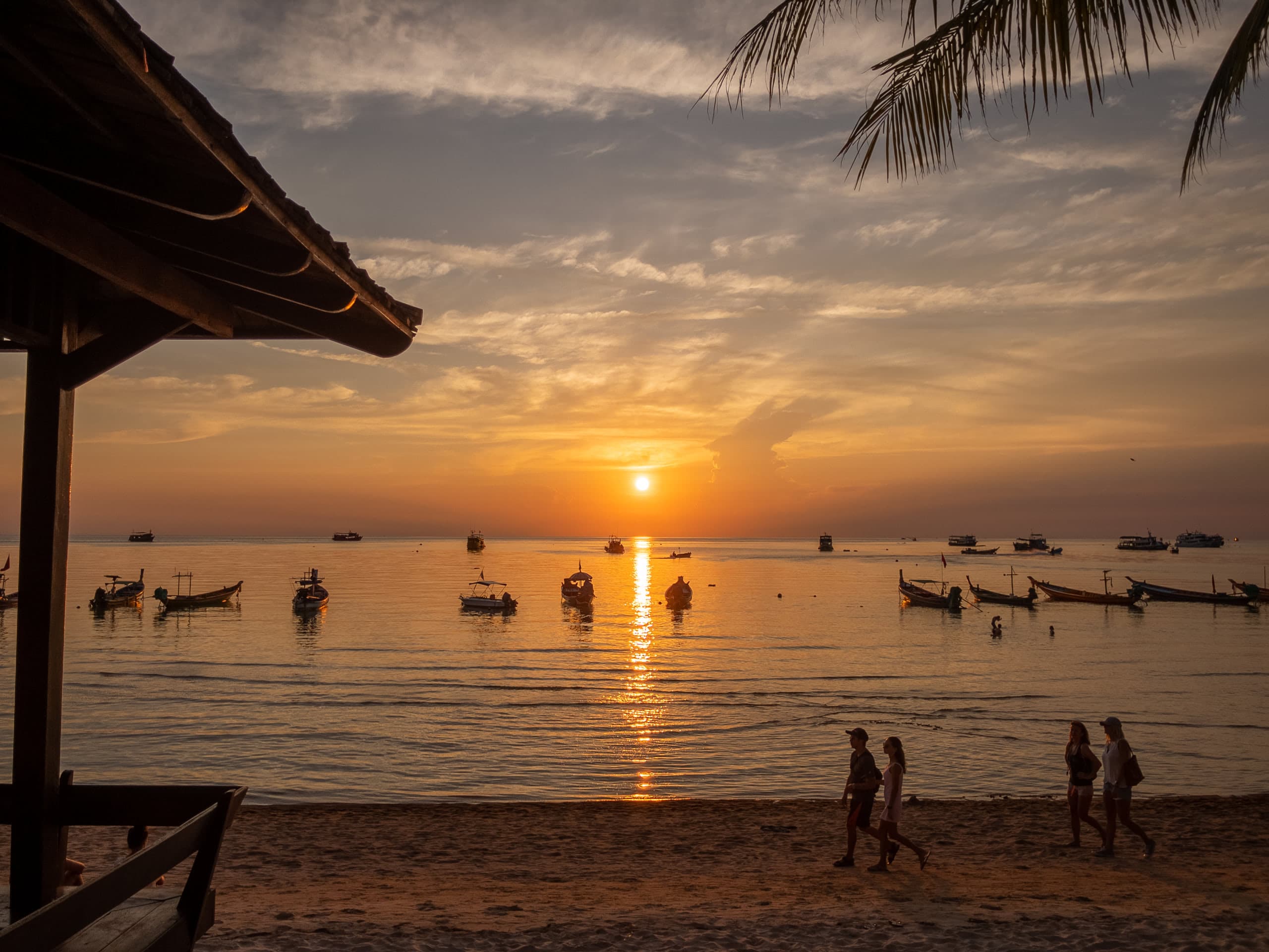 Sunset from Sairee